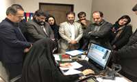 بازدید مدیرکل وزارتی و هیأت همراه از کلینیک بعثت رشت